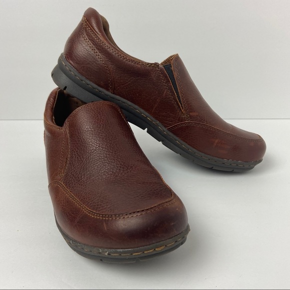 B.O.C Truro Twin Gore Brown Leather Women's 9.5M - Picture 1 of 10